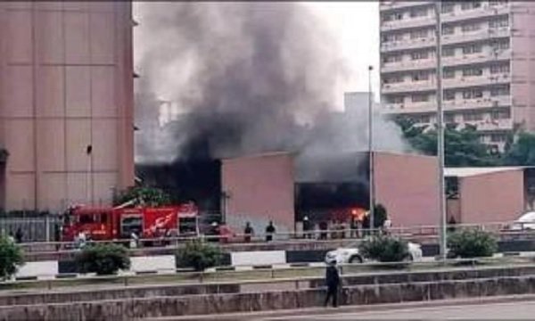 Fire guts head of service block of federal secretariat in Abuja
