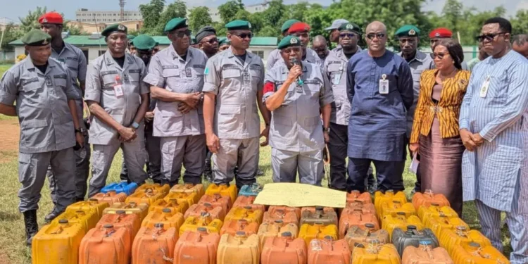 Customs intercept 14,375 litres of smuggled petrol in Cross River
