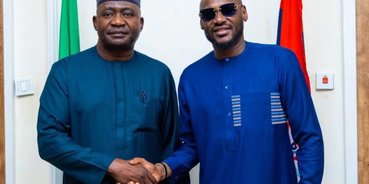 2Baba meets defence minister, proposes music-driven initiative to curb youth violence