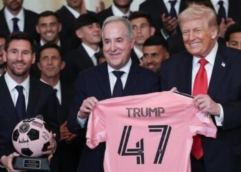 Messi, Inter Miami visit Trump in White House after MLS Cup Triumph