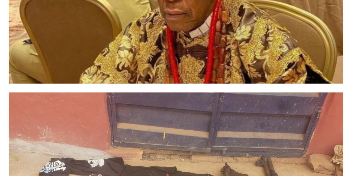 Police recover rifles Link in Ebonyi Monarch's kidnapping, Murder, arrest alleged mastermind