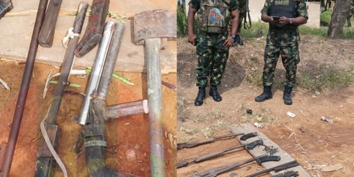 Army uncovers illegal gun manufacturing factory in Cross River
