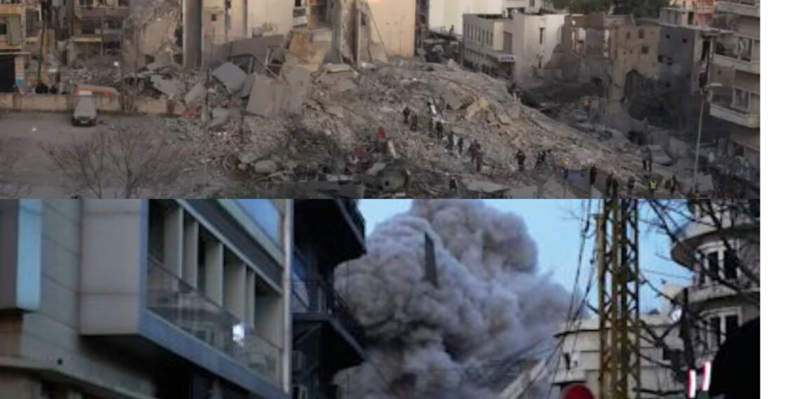 Israel strikes central Beirut as US targets Iran's missile sites along the Strait of Hormuz