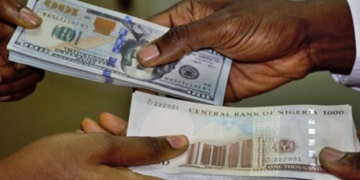 Naira trades ₦1,350–₦1,370 at official market as CBN interventions support FX stability