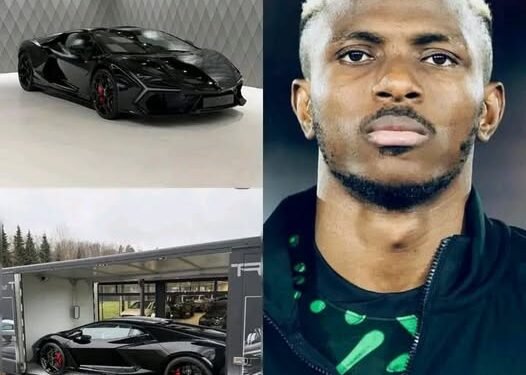 Osimhen showcases luxury cars amid football vs music earnings debate