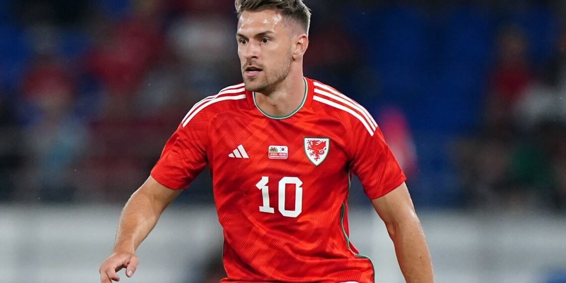 Wales captain Aaron Ramsey excluded from World Cup play-offs squad