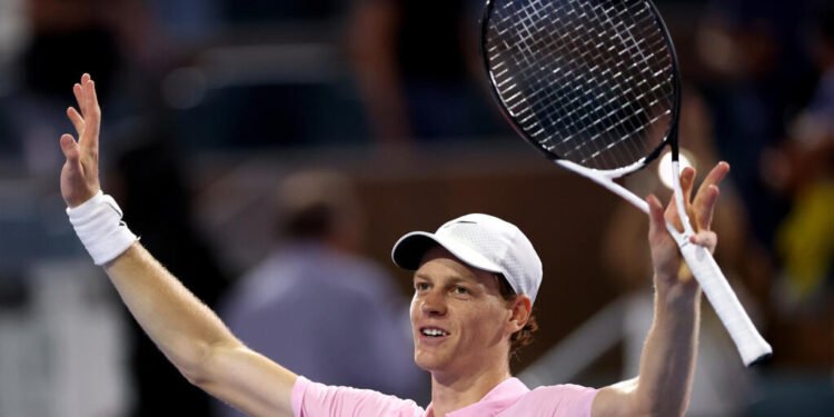 Sinner defeats Zverev again to reach Miami Open final