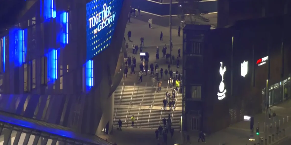 Tottenham Fans stage walkout as Crystal Palace stun Spurs with first-half comeback