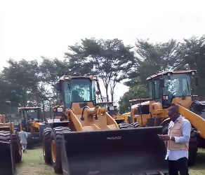 Okpebholo commissions light and heavy duty equipment to tackle bad roads across Edo State