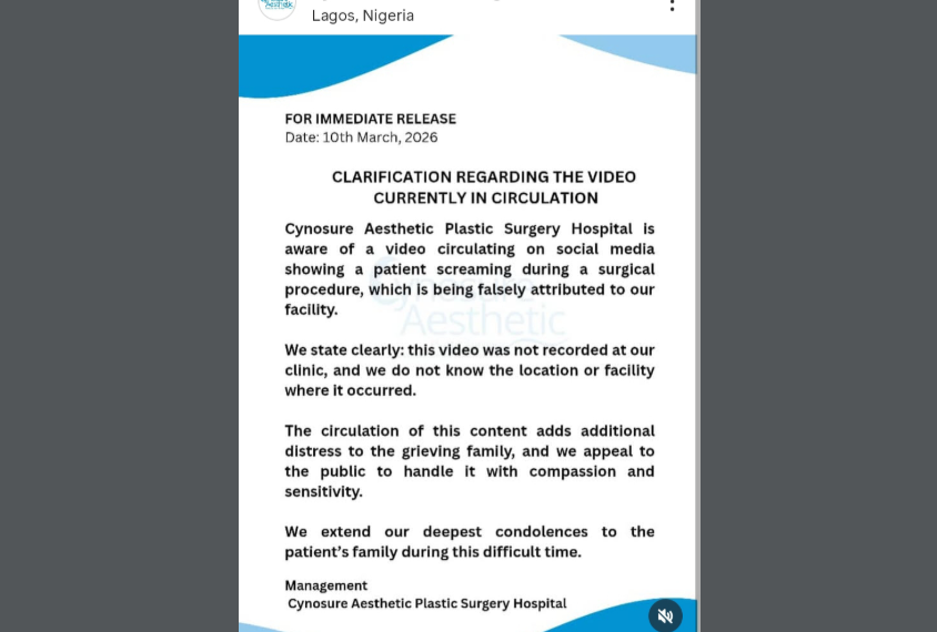 Cynosure Hospital denies viral video linked to Jessica Elena’s death