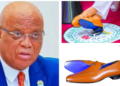 Akwa Ibom Governor Pastor Umo sparks social media buzz wearing N1.9 Million Shoes