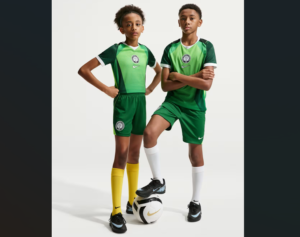 The jerseys children’s versions retail at £84.99.