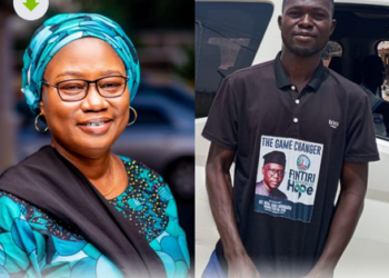 Trekker Linus Ayuka meets Adamawa Deputy Governor after missing Ahmadu Umaru Fintiri