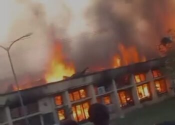 Fire guts medical laboratory at Plateau College of Health Technology, Zawan