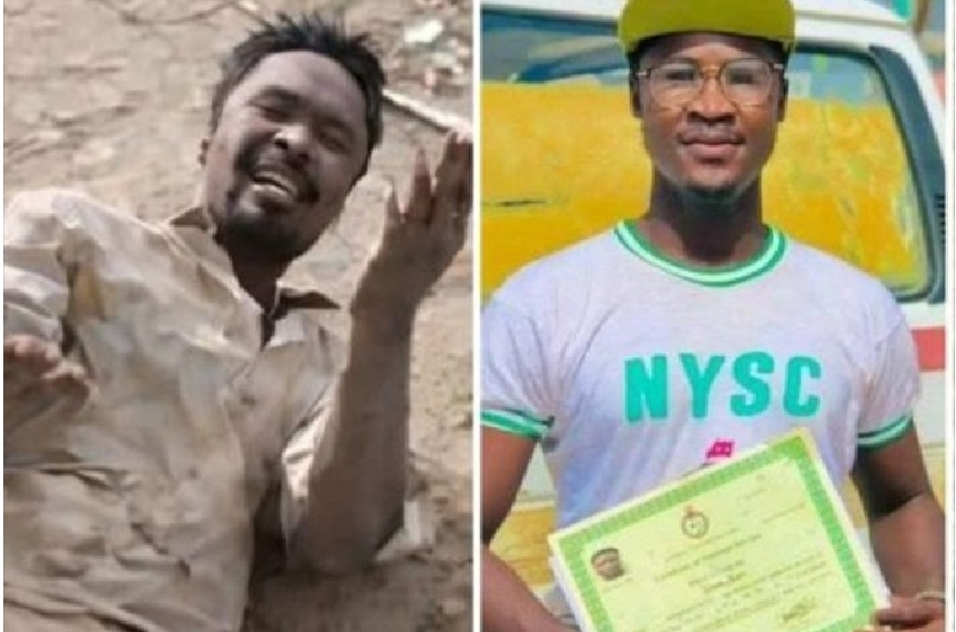 Abducted NYSC member appears in new video, denies rumored death