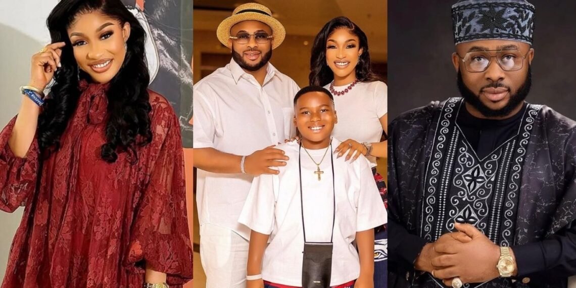 Tonto Dikeh sends touching message to Olakunle Churchill on Mother’s Day