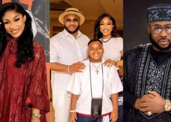 Tonto Dikeh sends touching message to Olakunle Churchill on Mother’s Day