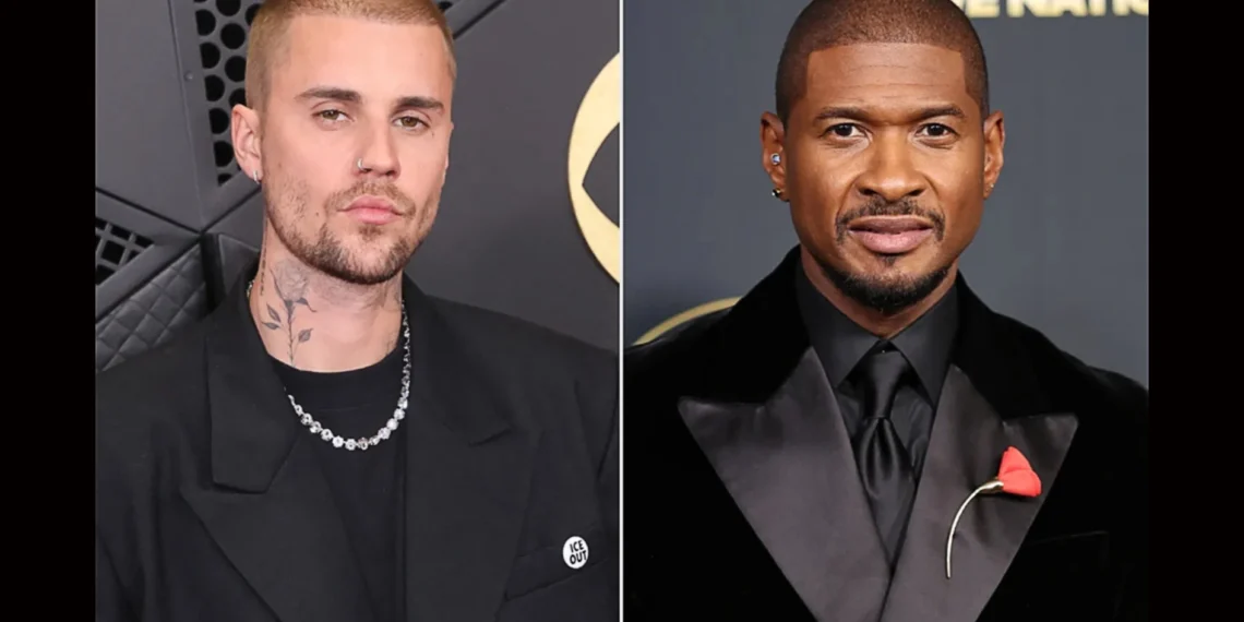 Usher, Justin Bieber exchange heated words at Oscars after-party in Hollywood