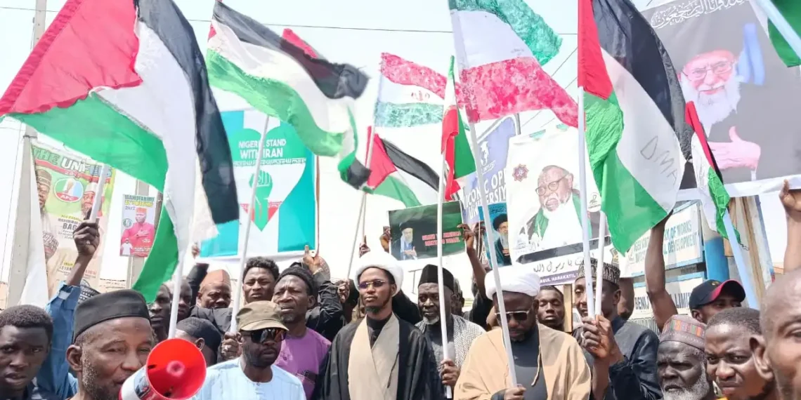 Shiite protesters rally in Adamawa over US, Israeli strikes on Iran