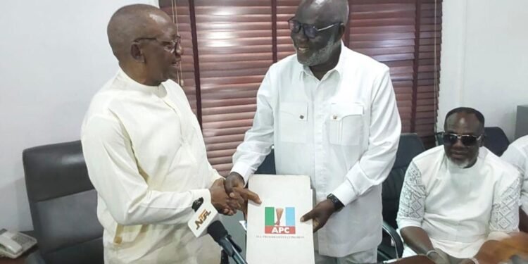 Arenyeka takes over as chairman of Delta APC, promises to sustain party’s legacy