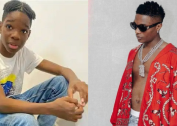 Wizkid’s son Champz goes viral with freestyle clip, sparks debate