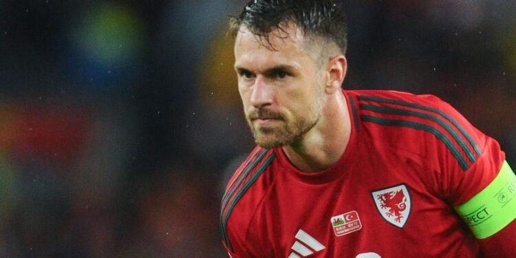Wales captain Aaron Ramsey excluded from World Cup play-offs squad