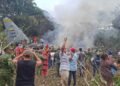 Colombian military plane crash kills at least 66