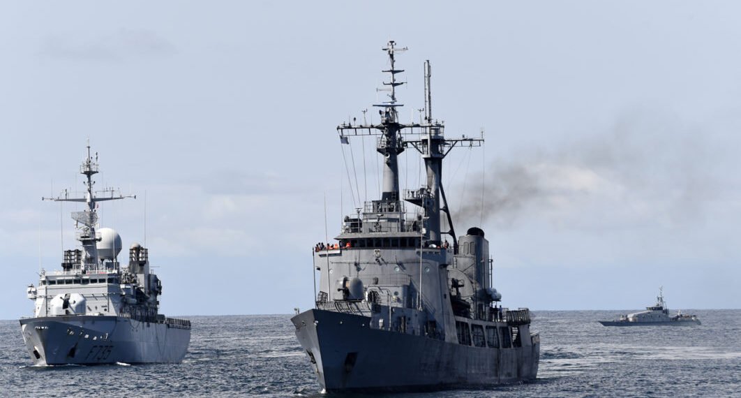 Navy sends warships, helicopters to address crime in the Gulf of Guinea