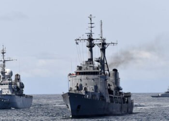 Navy sends warships, helicopters to address crime in the Gulf of Guinea