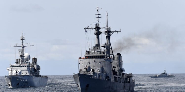 Navy sends warships, helicopters to address crime in the Gulf of Guinea
