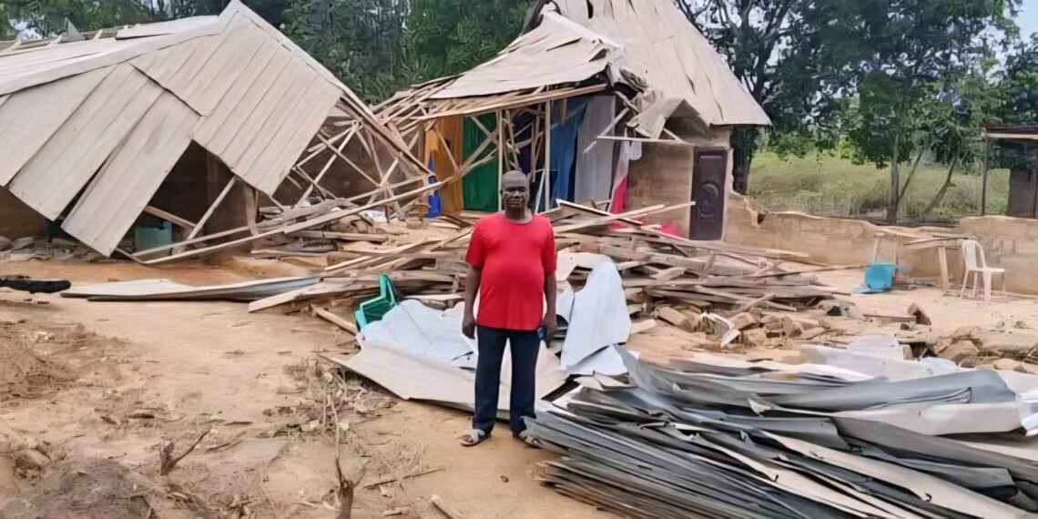Rainstorm wreaks havoc in Ebonyi, destroys church building