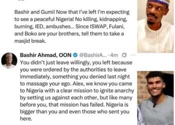 Bashir Ahmad, US Missionary Alex Barbir trade words after controversial exit from Nigeria