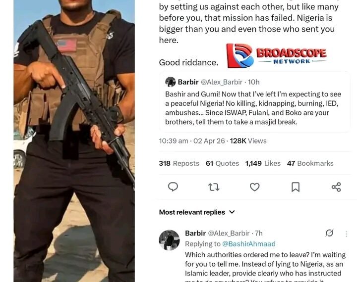 Barbir challenges Bashir’s claims, releases travel evidence to refute exit order