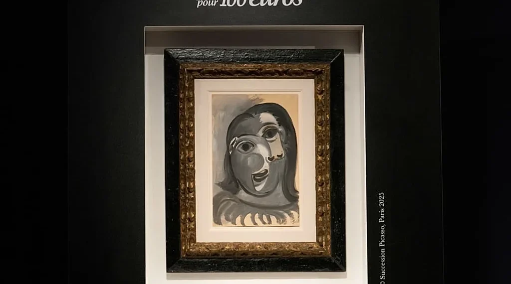 Man wins €1m Picasso painting in €100 charity raffle