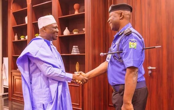 Gov. Fintiri welcomes new police commissioner, pledges stronger support