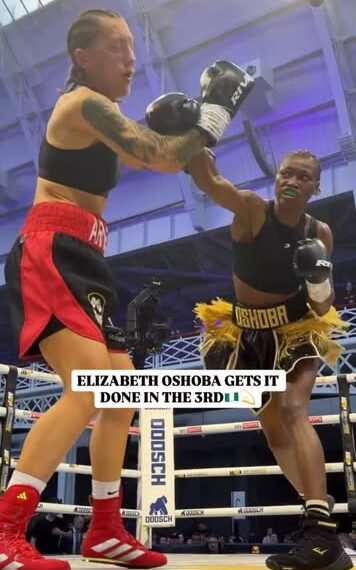 Elizabeth Temitayo Oshoba shines in London, defeats Chelsey Arnell to extend Boxing dominance