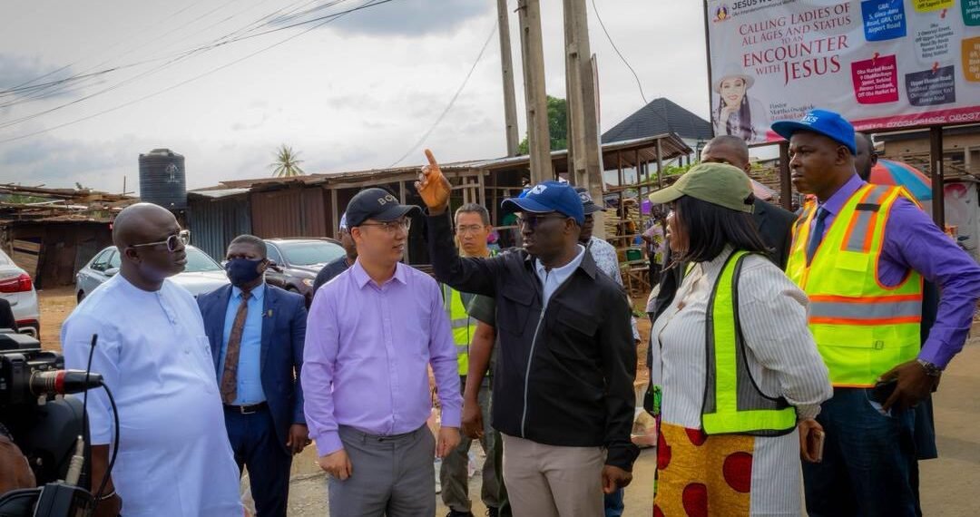 Gov. Okpebholo inspects Sapele Road project, assures relief for motorists ahead of rainy season