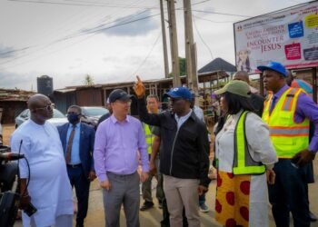 Gov. Okpebholo inspects Sapele Road project, assures relief for motorists ahead of rainy season