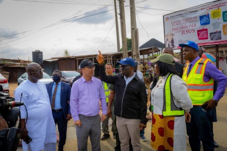 Gov. Okpebholo inspects Sapele Road project, assures relief for motorists ahead of rainy season