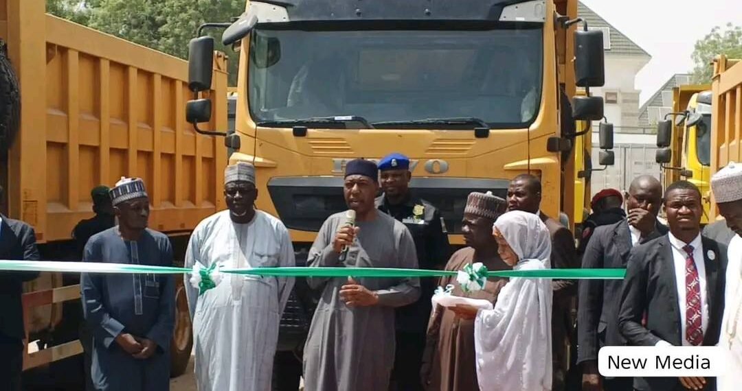 Gov. Zulum establishes quarry centre, procures 70 trucks to boost infrastructure development