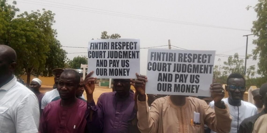 Sacked teachers in Adamawa protest 29 months unpaid salaries