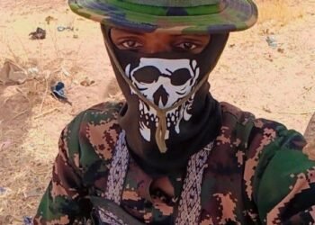 Suspected bandit Gede Sabiu sparks outrage after flaunting military gear in TikTok video