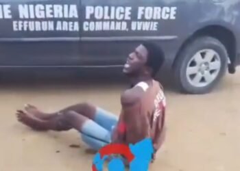 Outrage as viral video allegedly shows Policeman shooting handcuffed suspect in Delta
