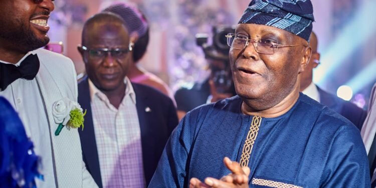 Atiku attends BBNaija star Cross Okonkwo’s wedding in Abuja