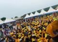 Mammoth crowd as Dafinone shuts down Ughelli, declares for second term
