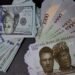 Naira firms slightly against dollar, trades near N1,344