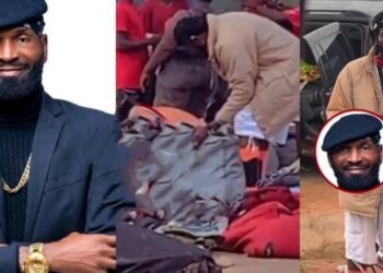 Nollywood actor Sylvester defends trading hustle after viral market video