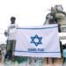 Christians in Numan mark Easter celebration waving Israeli flags