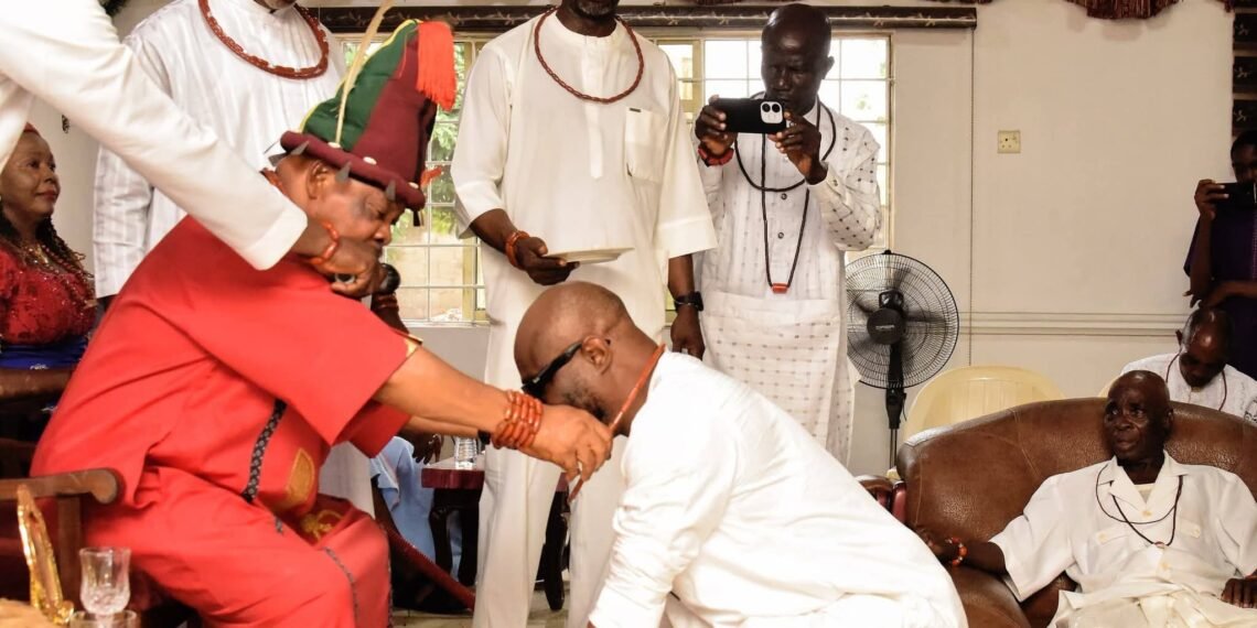 Joel-Onowakpo Thomas crowned ‘Olodi of Aviara Kingdom’ in Delta State honour ceremony