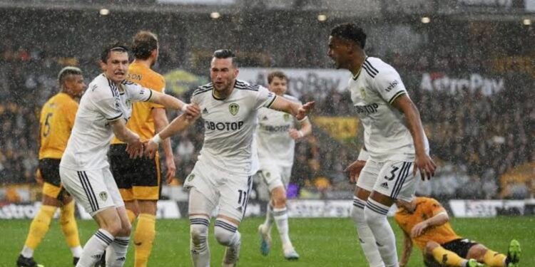 Leeds close in on safety with 3-0 win as Wolves edge towards relegation